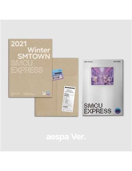 [Re-release] aespa - 2021 Winter SMTOWN :SMCU EXPRESS (aespa) + Poster