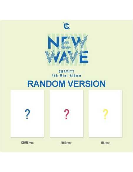 CRAVITY 4th Mini Album - NEW WAVE (Random Ver.) CD