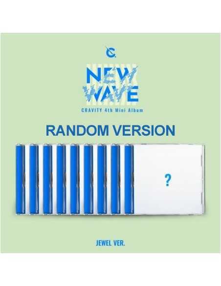 [Jewel] CRAVITY 4th Mini Album - NEW WAVE (Random Ver.) CD