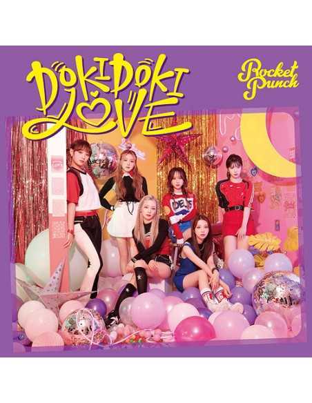 [Japanese Edition] Rocket Punch 1st Album - DokiDoki Love (1st Limited Edition) CD + DVD