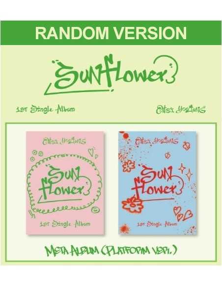 [Smart Album][Platform Ver.] CHOI YOOJUNG 1st Single Album - Sunflower (Random ver.) Platform Album