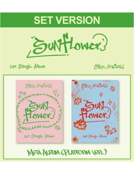 [Smart Album][SET][Platform Ver.] CHOI YOOJUNG 1st Single Album - Sunflower (SET ver.) Platform Album