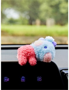 [BT21] BTS Line Friends Collaboration - minini Plush Keyring