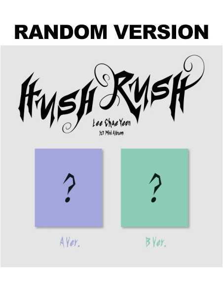 LEE CHAE YEON 1st Mini Album - HUSH RUSH (Random Ver.) CD + Poster