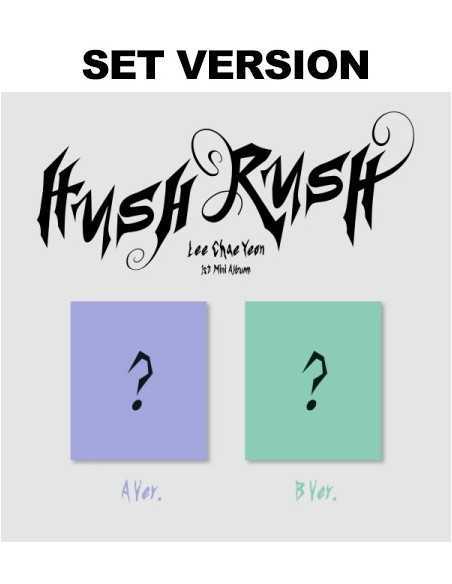 [SET] LEE CHAE YEON 1st Mini Album - HUSH RUSH (SET Ver.) 2CD + 2Poster