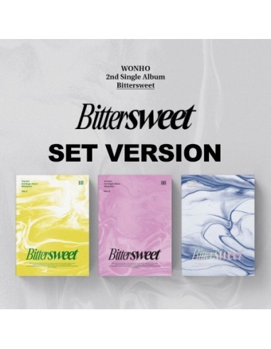 [SET] WONHO 2nd Single Album - BITTERSWEET (SET Ver.) 3CD