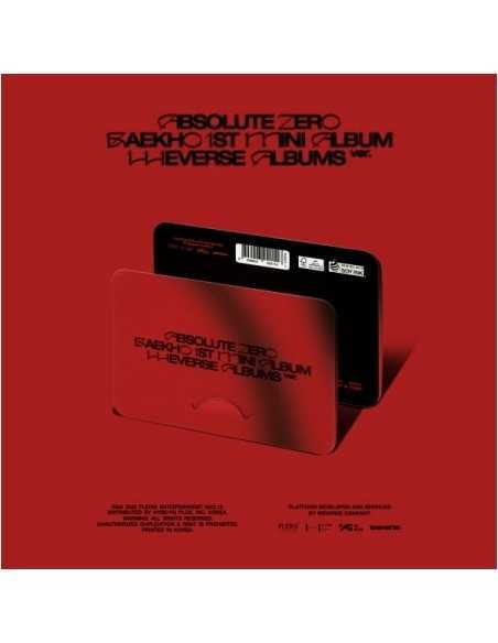 [Smart Album][Weverse Albums] BAEKHO 1st Mini Album - ABSOLUTE ZERO Weverse Albums ver.