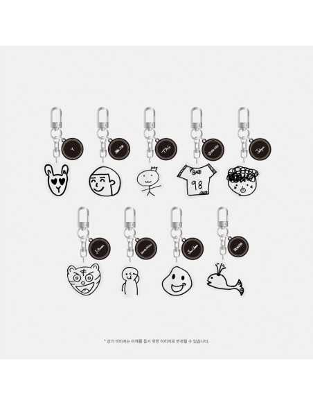 GOLDEN CHILD W GROUND Goods - ARCRYLIC KEYRING & PHOTOCARD SET