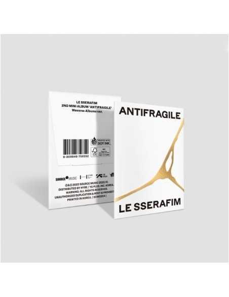 [Smart Album][Weverse Albums] LE SSERAFIM 2nd Mini Album - ANTIFRAGILE Weverse Albums Ver.