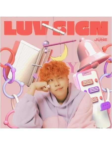 JUNE EP Album - LUV SIGN CD