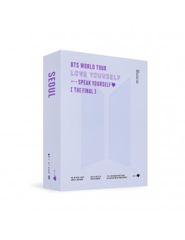 [Weverse Shop Gift] BTS WORLD TOUR 'LOVE YOURSELF : SPEAK YOURSELF' [THE  FINAL] DVD