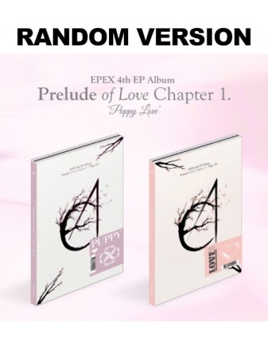 EPEX 4th EP Album - Prelude of Love Chapter1 'Puppy Love' (Random Ver.) CD + Poster