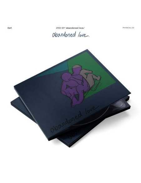 Def. 2nd EP Album - abandoned love. CD