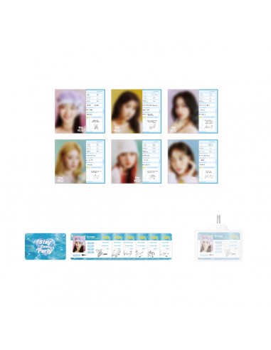 STAYC Stay CooL Party Goods - PROFILE & ID CARD SET