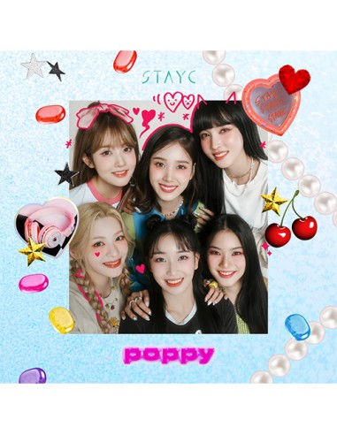 [Japanese Edition] STAYC Japan Debut Single Album - POPPY (Standard) CD