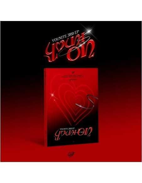 [Photobook] YOUNITE 3rd EP Album - YOUNI-ON (RED ON Ver.) CD + Poster