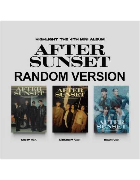 Highlight 4th Mini Album - AFTER SUNSET (Random Ver.) CD + Poster