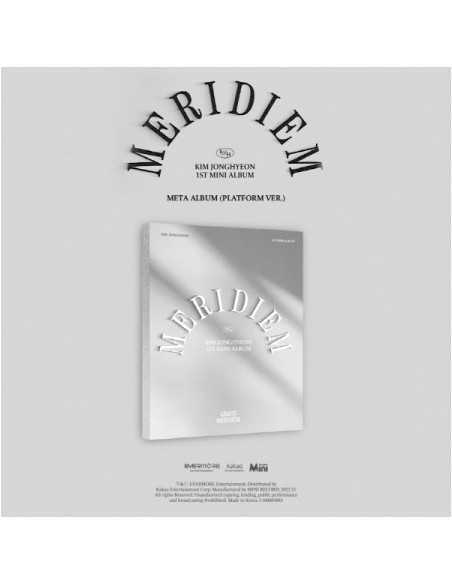 [Smart Album][Platform Album] KIM JONG HYEON 1st Mini Album - MERIDIEM (META)