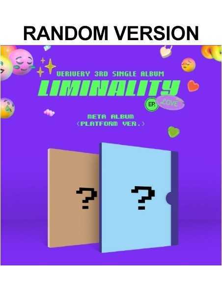 [Smart Album][Platform Album] VERIVERY 3rd Single Album - Liminality - EP.LOVE (Random Ver.) Platform Album