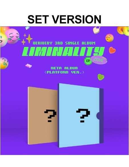 [Smart Album][Platform Album][SET] VERIVERY 3rd Single Album - Liminality - EP.LOVE (SET Ver.) Platform Album
