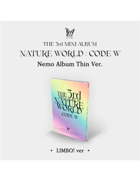 [Smart Album][Nemo Album] NATURE 3rd Mini Album - NATURE WORLD : CODE W (LIMBO Ver.) Nemo Album Thin ver.
