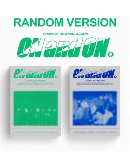 TEMPEST 3rd Mini Album - ON and ON (Random Ver.) CD