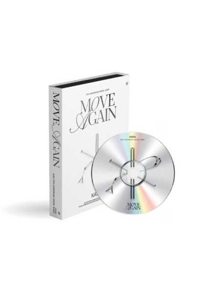 KARA 15th Anniversary Special Album - MOVE AGAIN CD + Poster