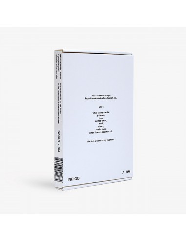 RM Solo Album - Indigo (Book Edition) CD