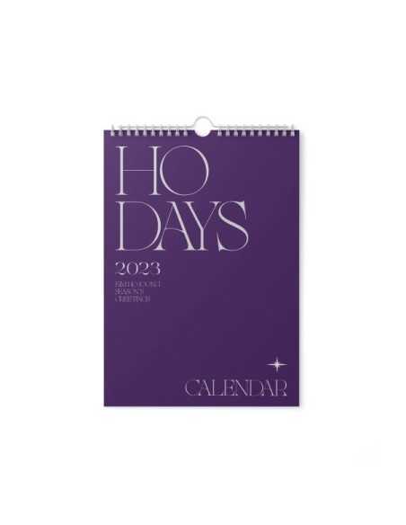 KIM HO JOONG 2023 SEASONS GREETINGS [HO DAYS] - WALL CALENDAR