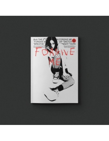 [Forgive] BoA 3rd Mini Album - Forgive Me (Forgive Ver.) CD + Poster