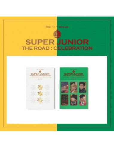 [SET] SUPER JUNIOR 11th Album - Vol.2 'The Road : Celebration' (SET Ver.) 2CD + 2Poster