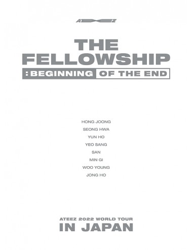 [Japanese Edition] ATEEZ 2022 WORLD TOUR [THE FELLOWSHIP 