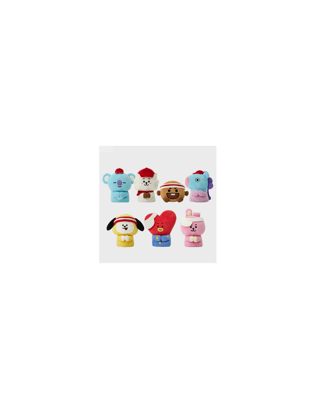 アイドル BT21 GOLF WOOD COVER MANG 2022 BT21 Baby Golf JAPAN HEAD COVER Single Item All 7 Types