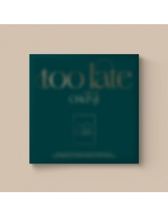 TEEN TOP CHUNJI 1st Single Album - too late CD