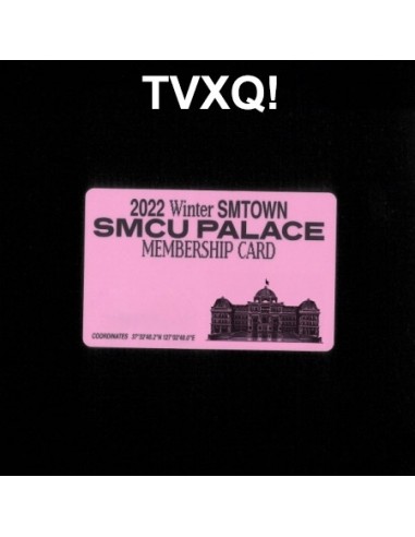 [Smart Album] TVXQ! - 2022 WINTER SMTOWN : SMCU PALACE (GUEST. TVXQ!) Membership Card Ver.