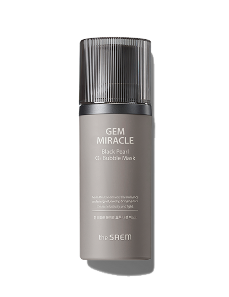 [the SAEM] Gem Miracle Black Pearl O2 Bubble Mask