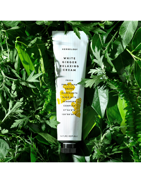 [ Nature Republic ] Herbology White Ginger Relaxing Cream 70ml