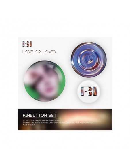 B.I 2022 All Day Show L.O.L The Hidden Stage - Pin Button Set