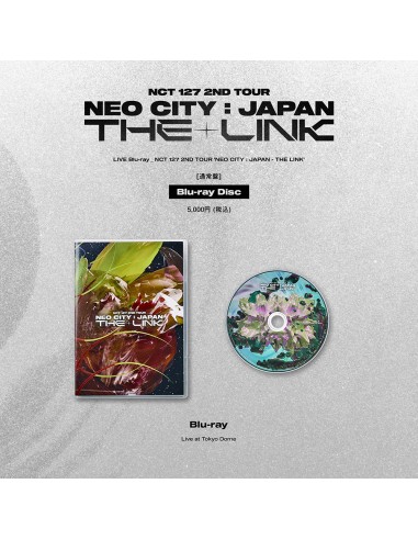 [Japanese Edition] NCT 127 2ND TOUR "NEO CITY: JAPAN - THE LINK" (Standard Edition) Blu-ray