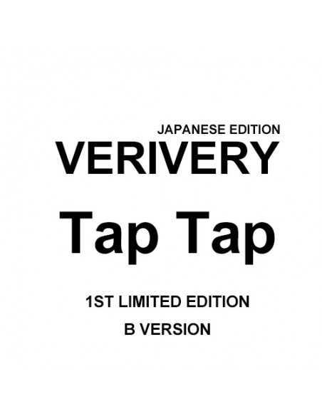 [Japanese Edition] VERIVERY - Tap Tap (1st Limited Edition Ver.B) CD
