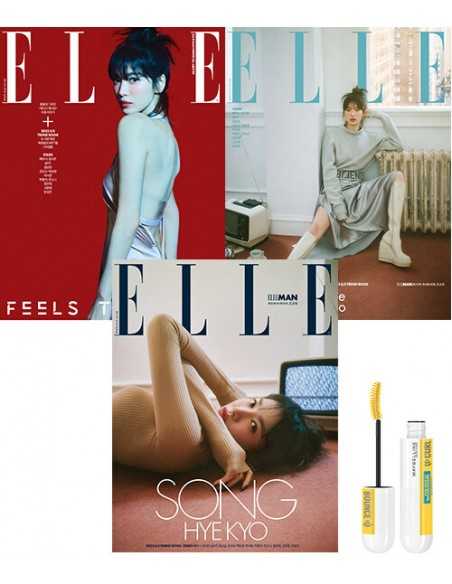Magazine ELLE 2023-02 Type.A (Random Cover) with Pre Order Benefit