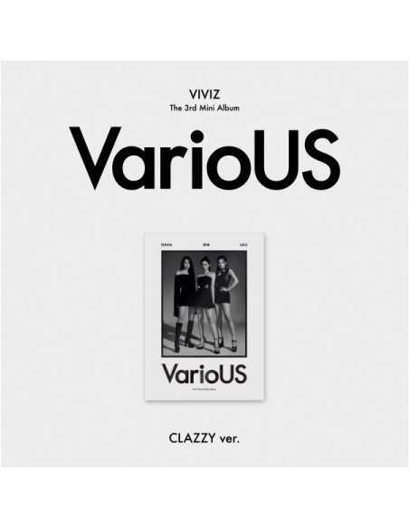 [Photobook] VIVIZ 3rd Mini Album - VarioUS (CLAZZY Ver.) CD + Poster