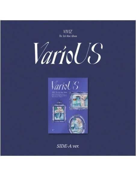 [Photobook] VIVIZ 3rd Mini Album - VarioUS (SIDE-A Ver.) CD + Poster