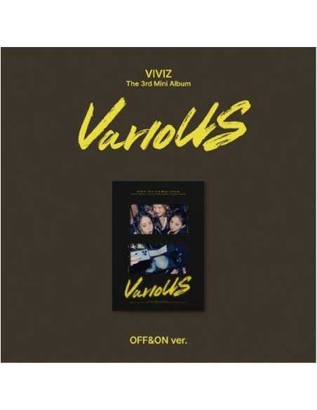 [Photobook] VIVIZ 3rd Mini Album - VarioUS (OFF&ON Ver.) CD + Poster
