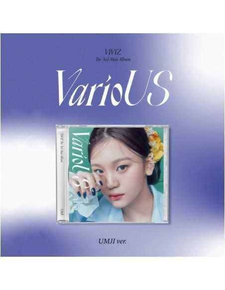 [Jewel Case] VIVIZ 3rd Mini Album - VarioUS (UMJI Ver.) CD + Poster