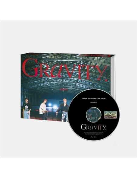 ONEWE 1st English Full Album - GRAVITY CD + Poster