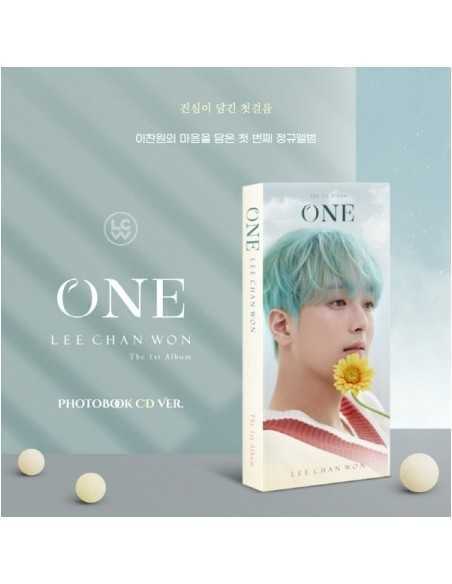 [Photobook] LEE CHAN WON 1st Album - ONE CD