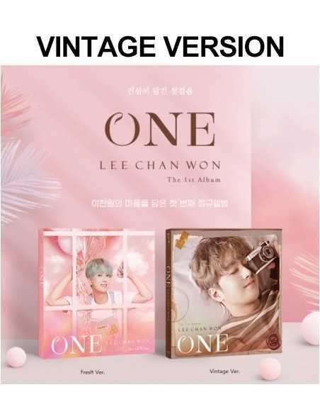 [Digipack] LEE CHAN WON 1st Album - ONE (Vintage Ver.) CD