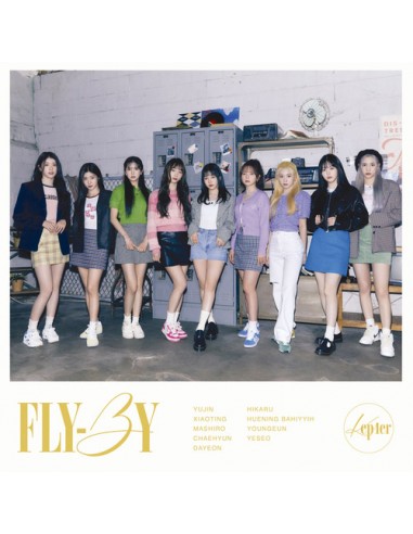 [Japanese Edition] Kep1er 2nd Single Album - FLY-BY (1st Limited Edition Ver.B) CD