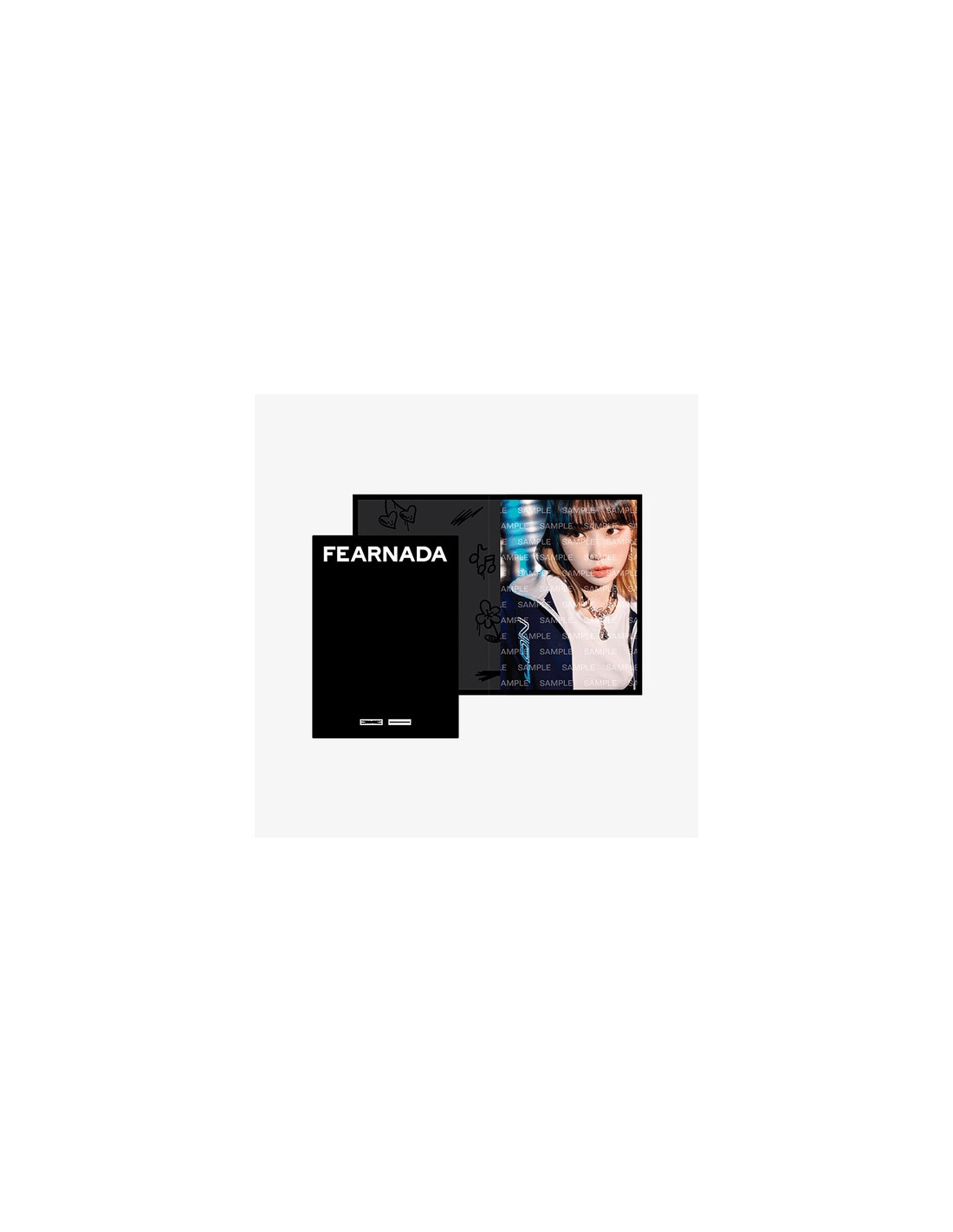 LE SSERAFIM FEARNADA 2023 S/S Goods - Postcard Book